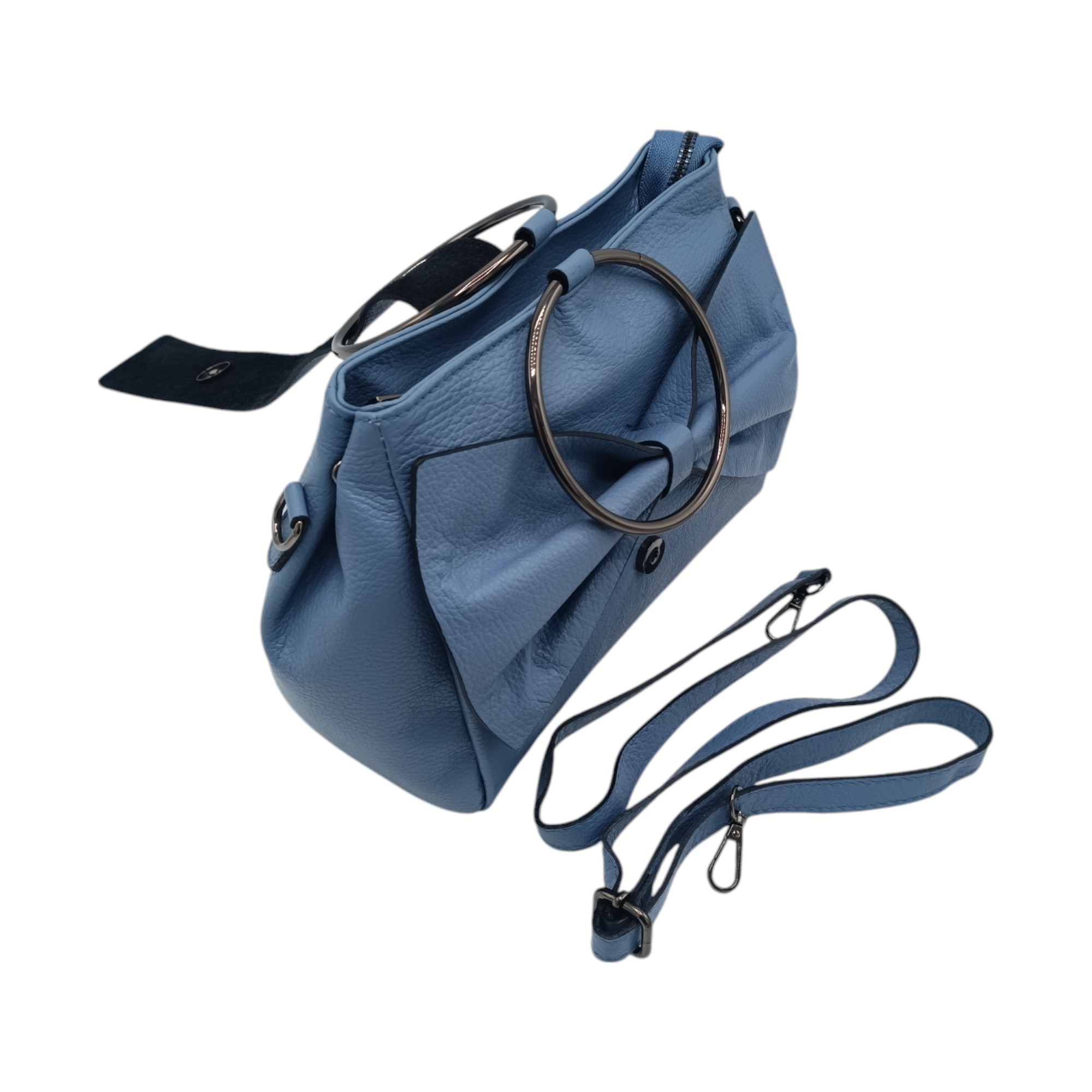 Geanta Belle Monique LI67, Piele Naturala Italia, diferite culori