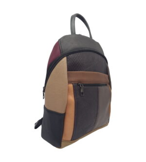 rucsac dama piele naturala multicolor