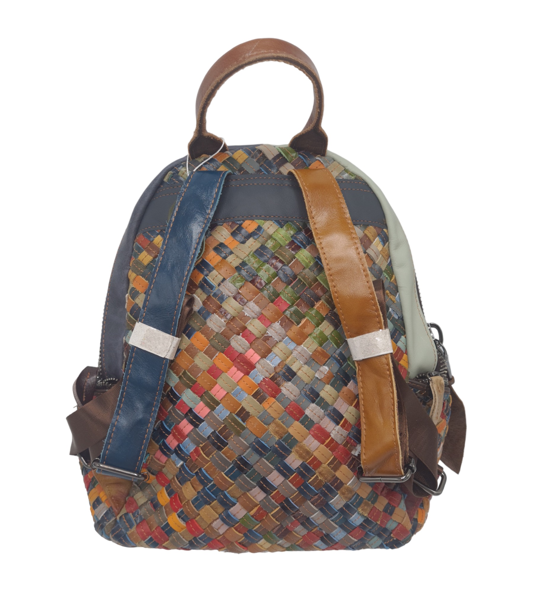 Rucsac dama piele naturala multicolor Jasmine 8863