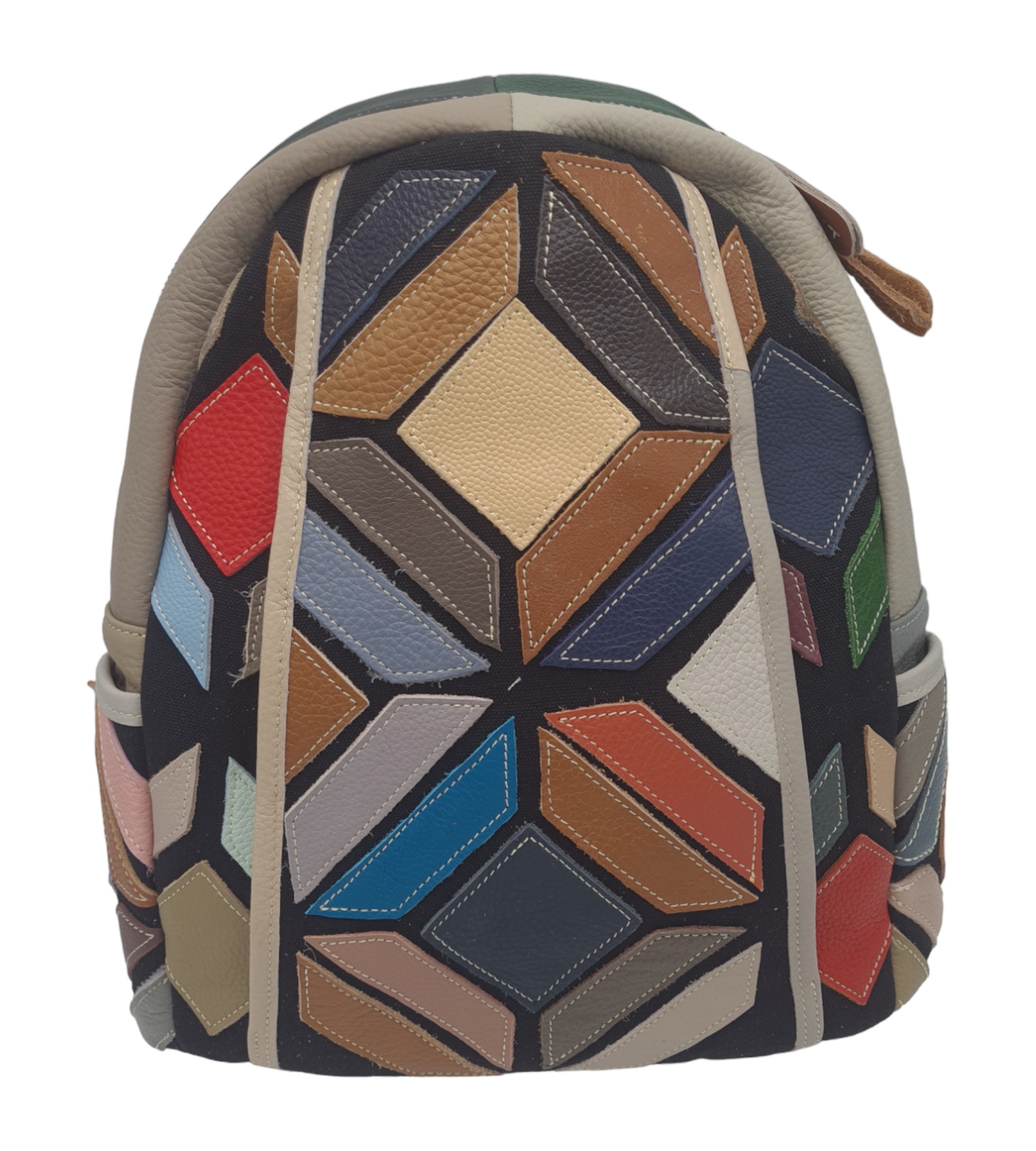 Rucsac Dama Piele Naturala Multicolor Jasmine 9930