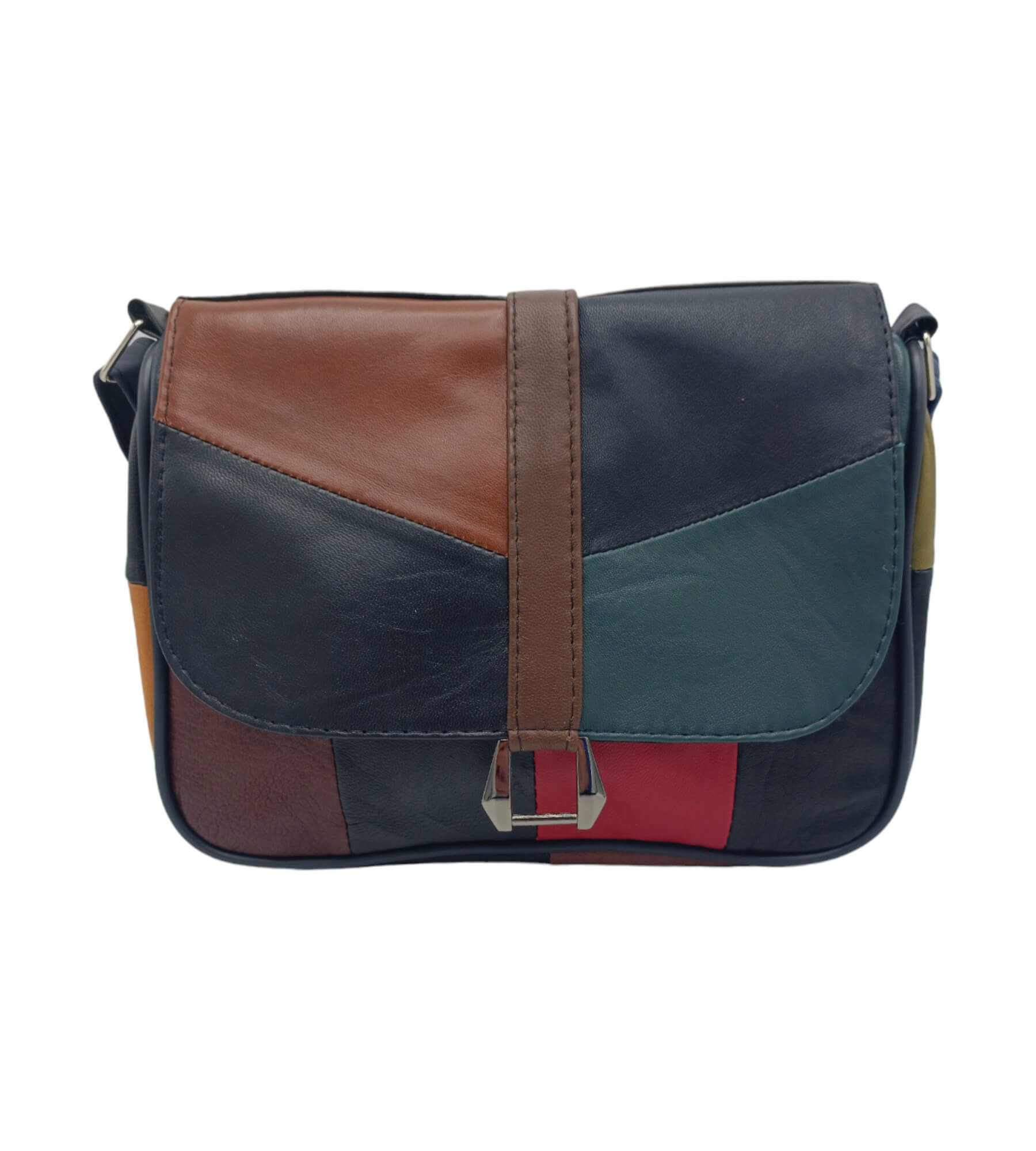 Geanta Dama Unicat mini Lucia R41-AF, Piele Naturală, Multicolor, 23 cm x 7.5 cm x 18 cm, diferite culori