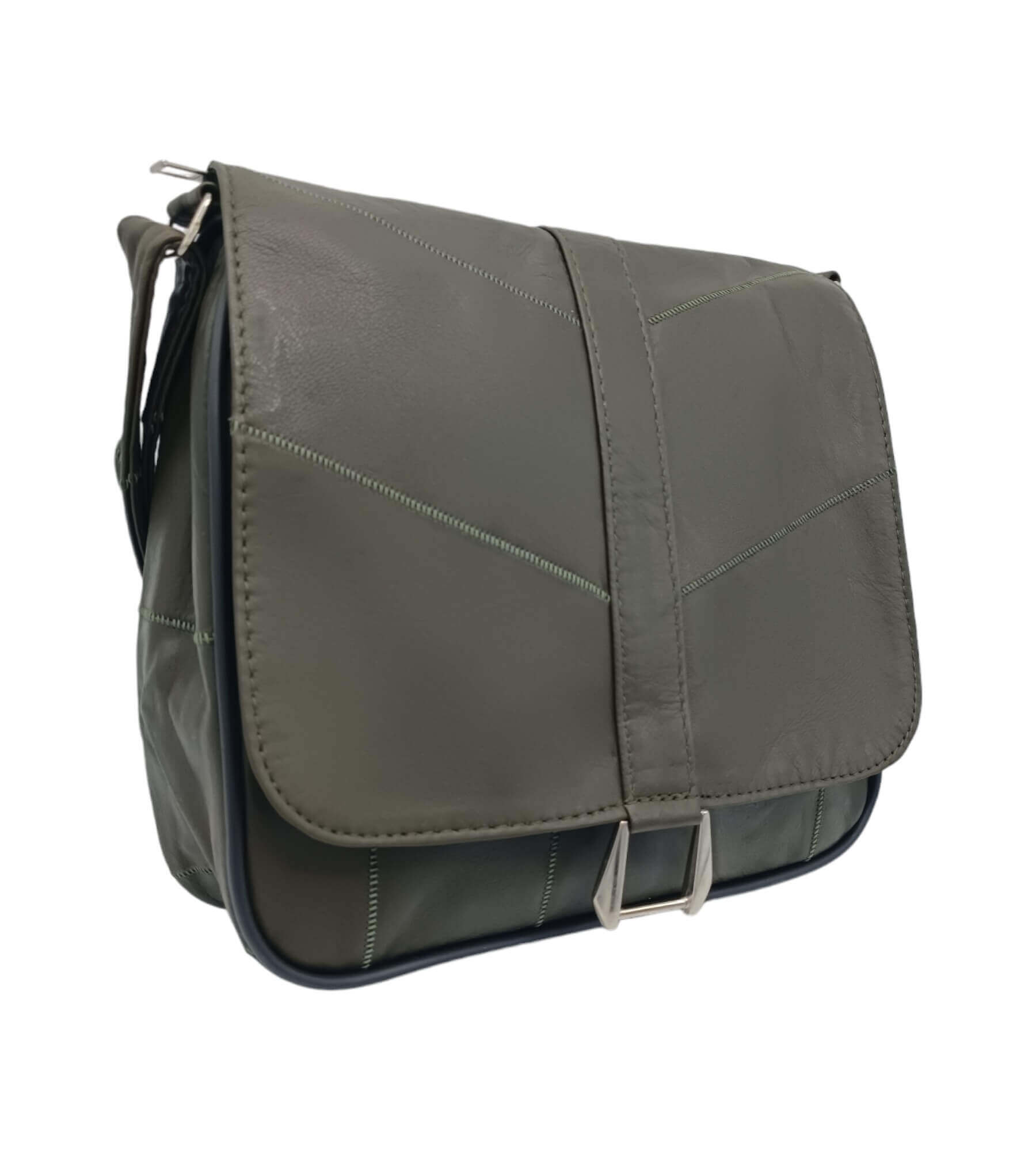 geanta dama piele naturala r42 verde