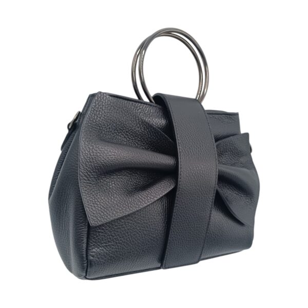 Geanta dama, piele naturala, Belle Monique LI67- negru-