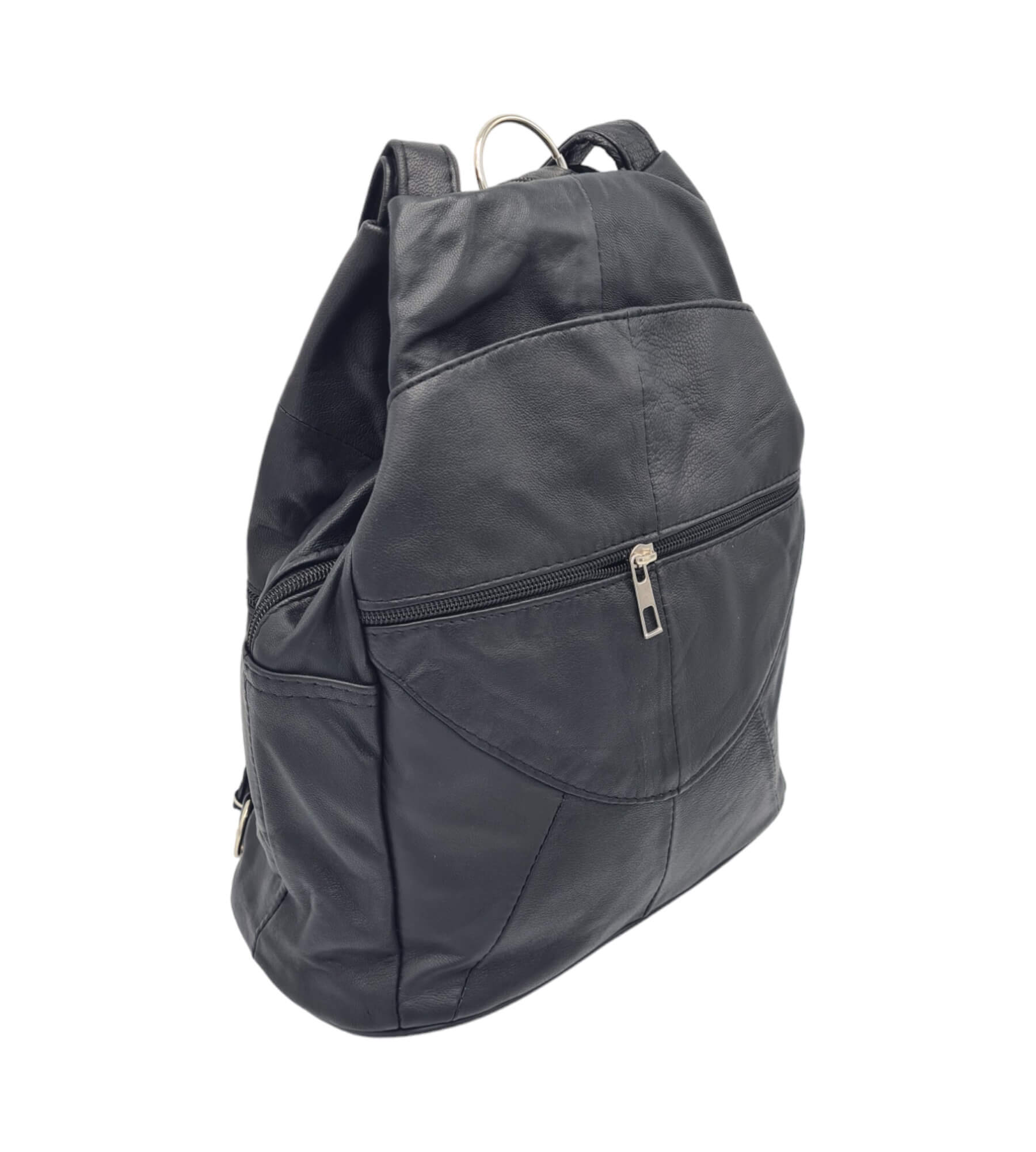 Rucsac Dama Piele Naturala Negru R60