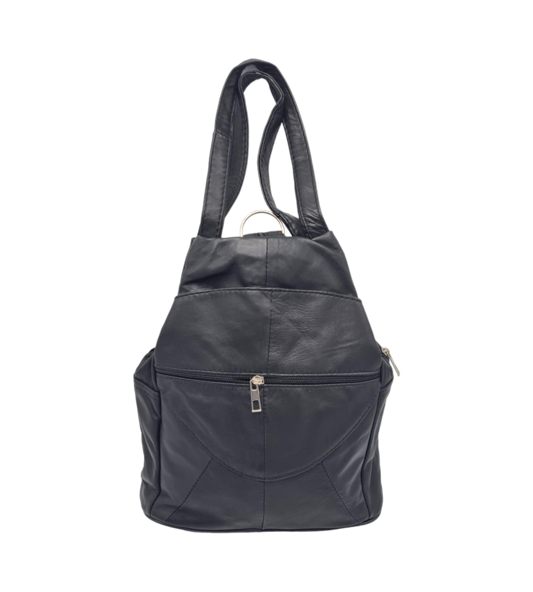 Rucsac Dama Piele Naturala Negru R60