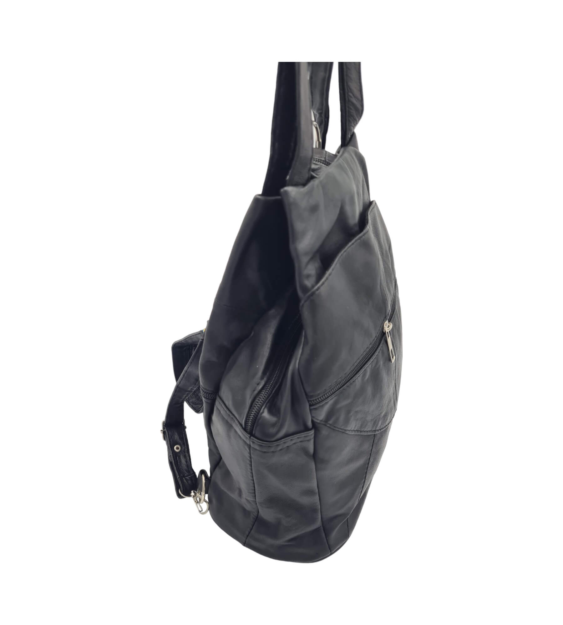 Rucsac Dama Piele Naturala Negru R60