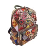 Rucsac Dama Multicolor Piele Naturala Jasmine