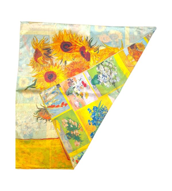 Esarfa/ Batic cu 2 fețe – Matase 100%, 70 x 70 cm, model ESF9-A, diferite culori