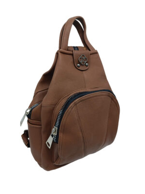 Rucsac Dama, piele naturala R91-BRW-