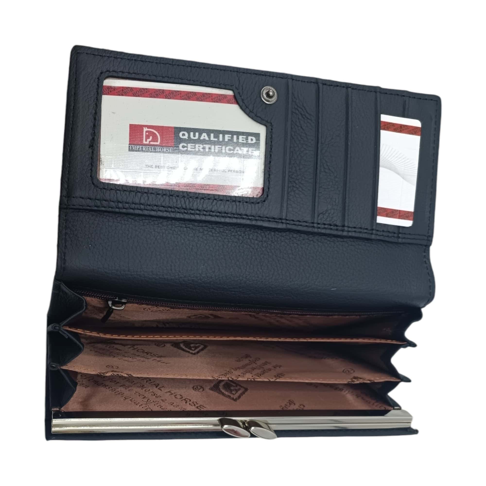 Portofel Dama Piele Naturală Imperial Horse, diferite culori