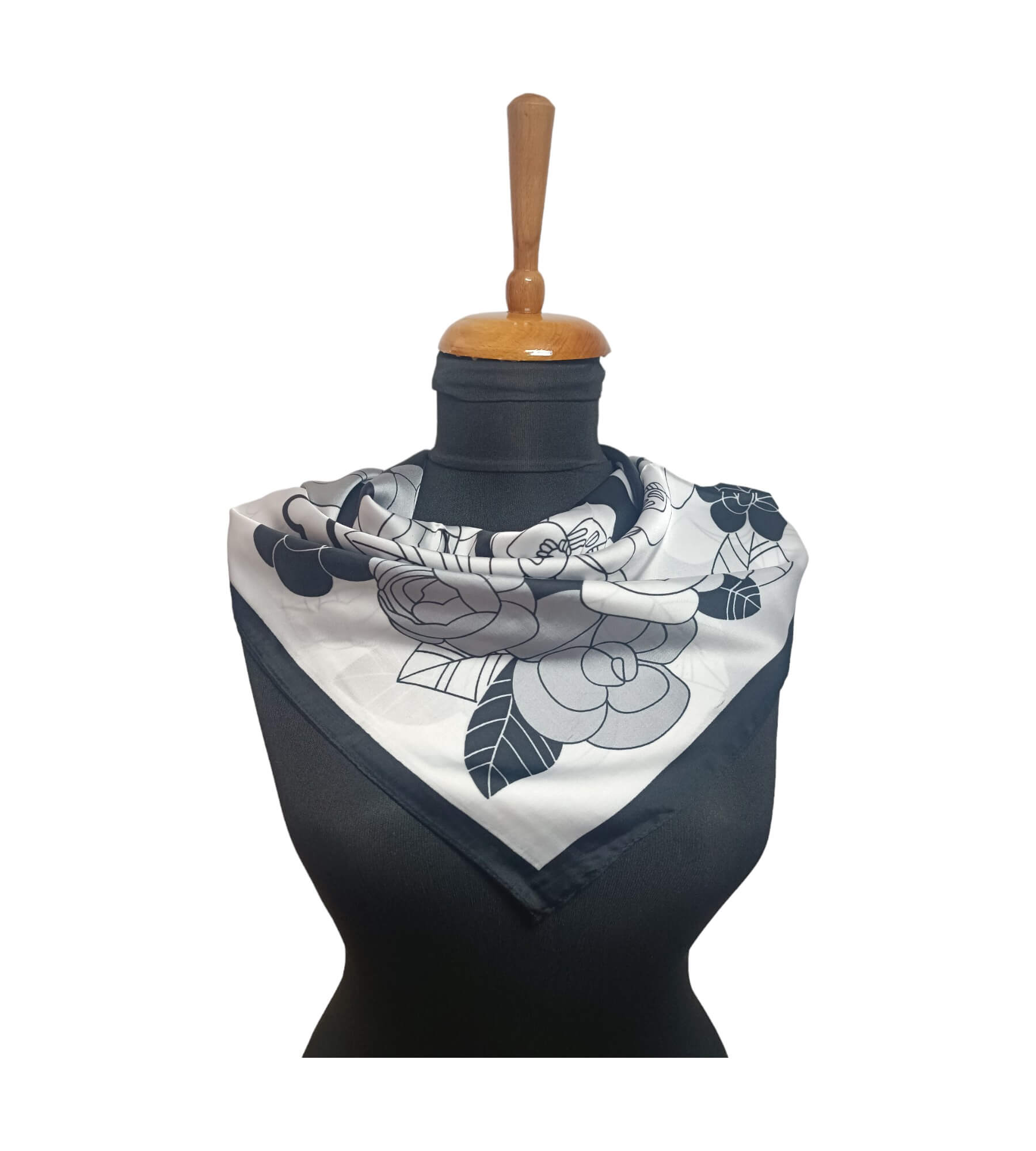 Esarfă/Batic Abstract Elegance, diferite modele, dimensiune 70cm x 70cm | Cutie Cadou