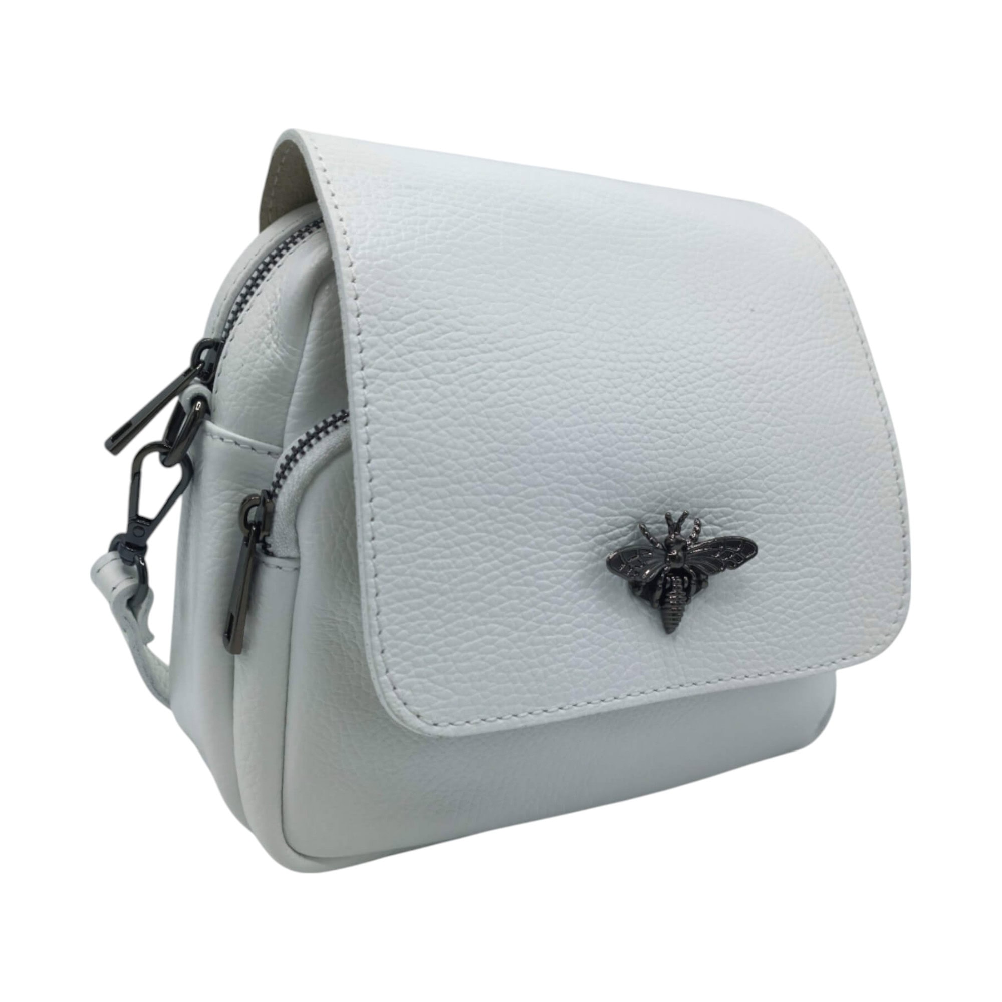 Geanta crossbody, piele naturala