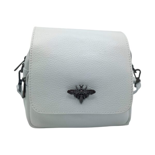 Geanta Belle Monique MP135, Piele Naturala Italia, culoare Rosu