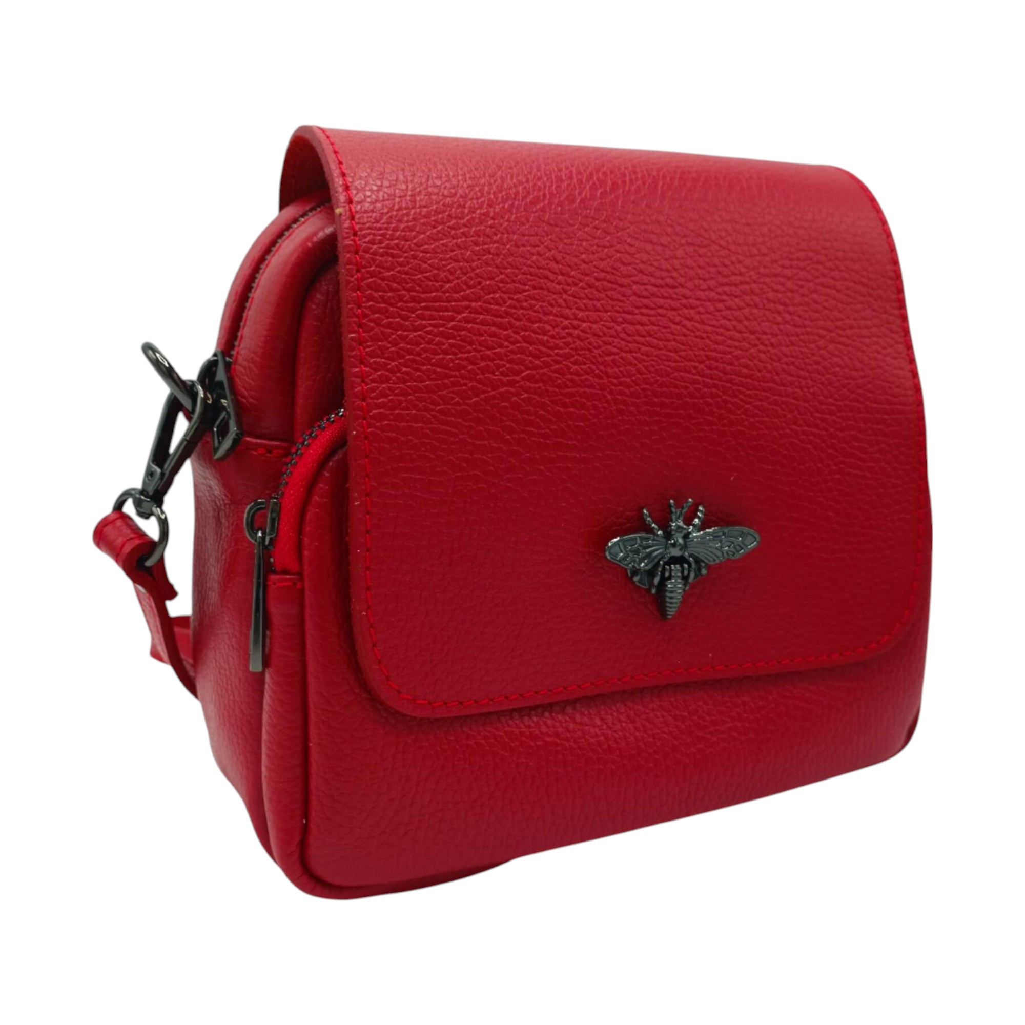 Geanta crossbody, piele naturala