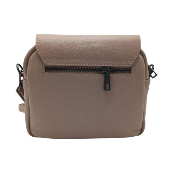 Geanta Belle Monique MP135, Piele Naturala Italia, culoare Rosu