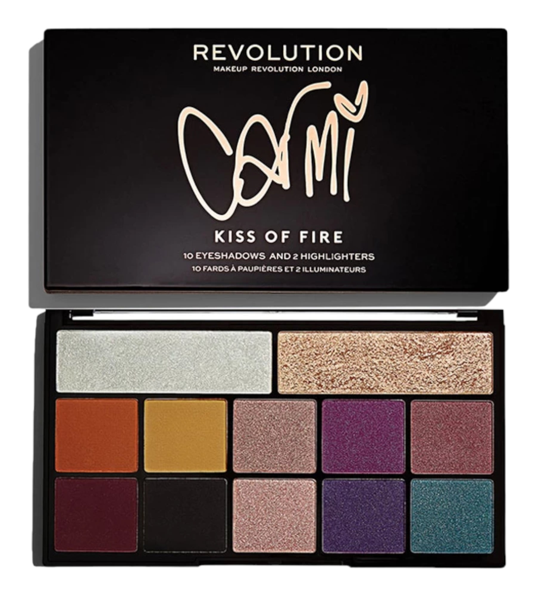 Revolution-Carmi-Kiss-Of-Fire-Eyeshadow-Highlighter-Palette-X-3 Revolution-Carmi-Kiss-Of-Fire-Eyeshadow-Highlighter-Palette-X-3