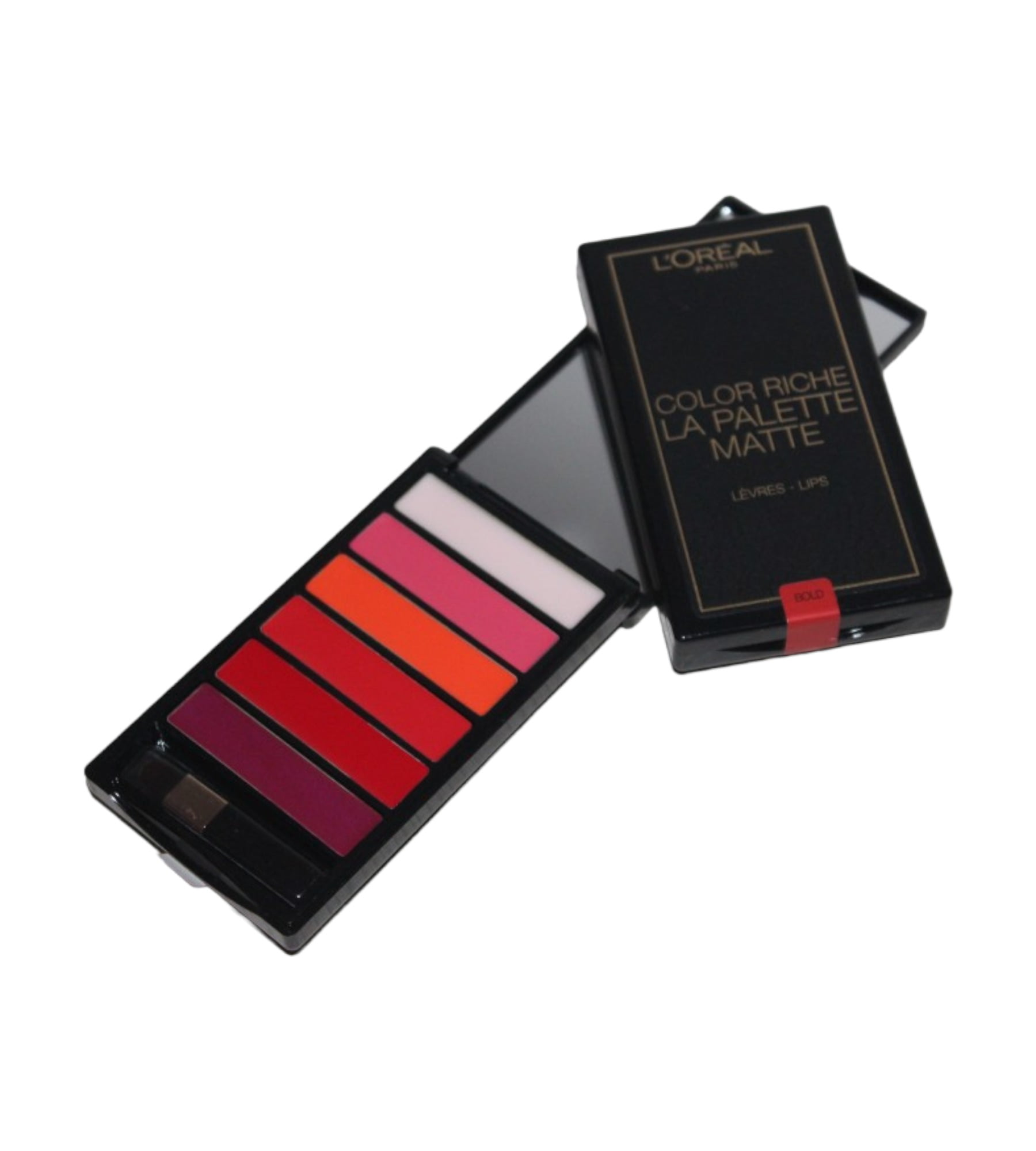 paleta-6-rujuri-loreal-color-riche-la-palette-matte-nuanta-bold