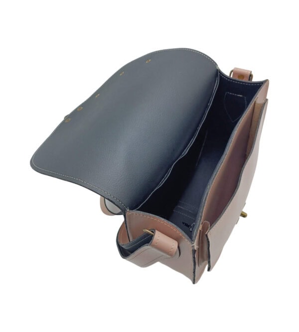 Geantă damă HM145,tolbă din piele naturală, fabricată în România