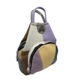 Rucsac dama- piele naturala multicolor- R91-30-