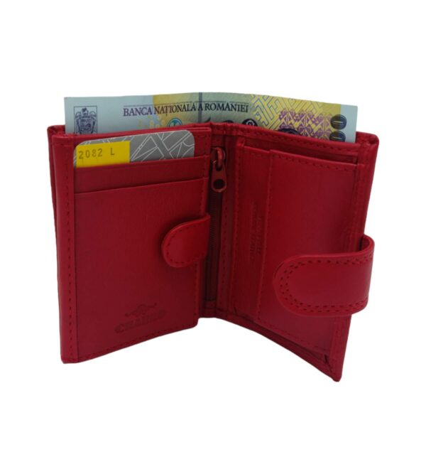 Portofel Mini de Damă din Piele Naturală Charro 2082L