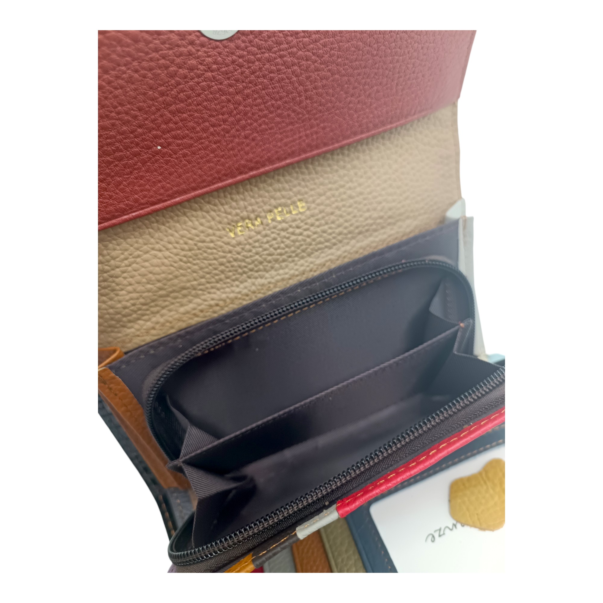 Portofel din piele naturală pentru damă – Ivy Glam -15143-Bordo- (2) Portofel din piele naturală pentru damă – Ivy Glam -15143-, diferite culori