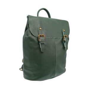 Rucsac dama, piele naturala Belle Monique FX79-Verde-