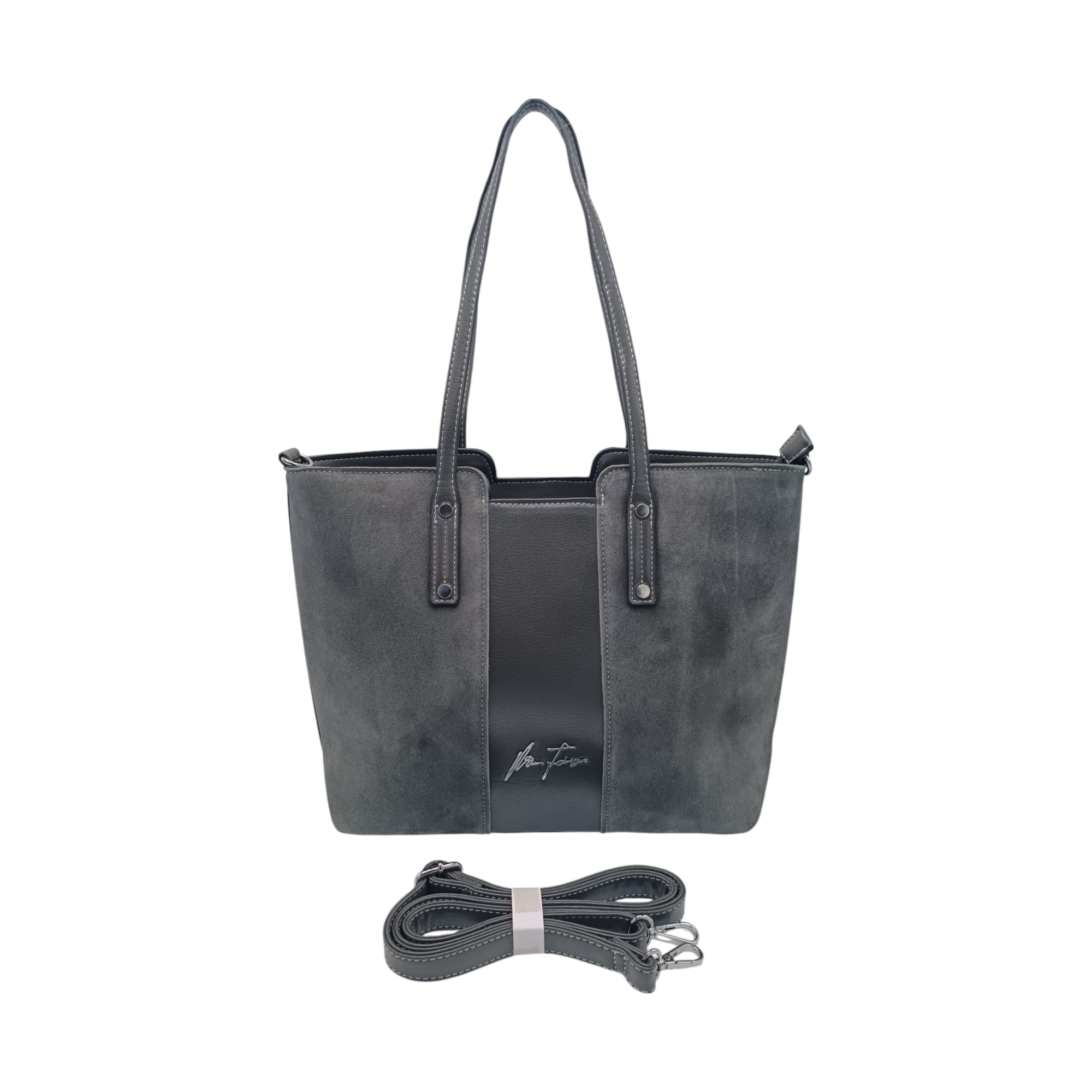 Geantă damă, Velina Fabbiano VF-8143, culoare Gri