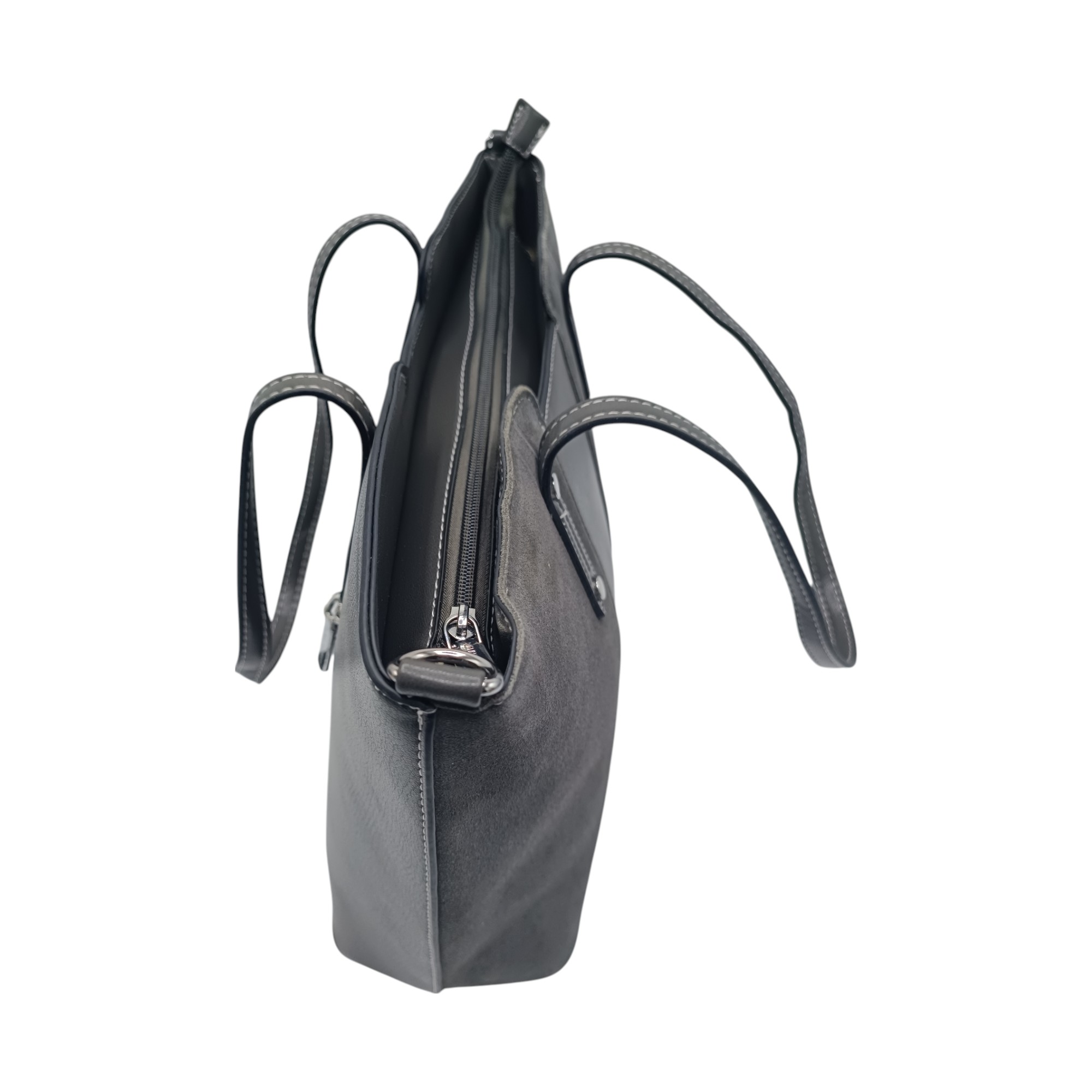 Geantă damă, Velina Fabbiano VF-8143, culoare Gri