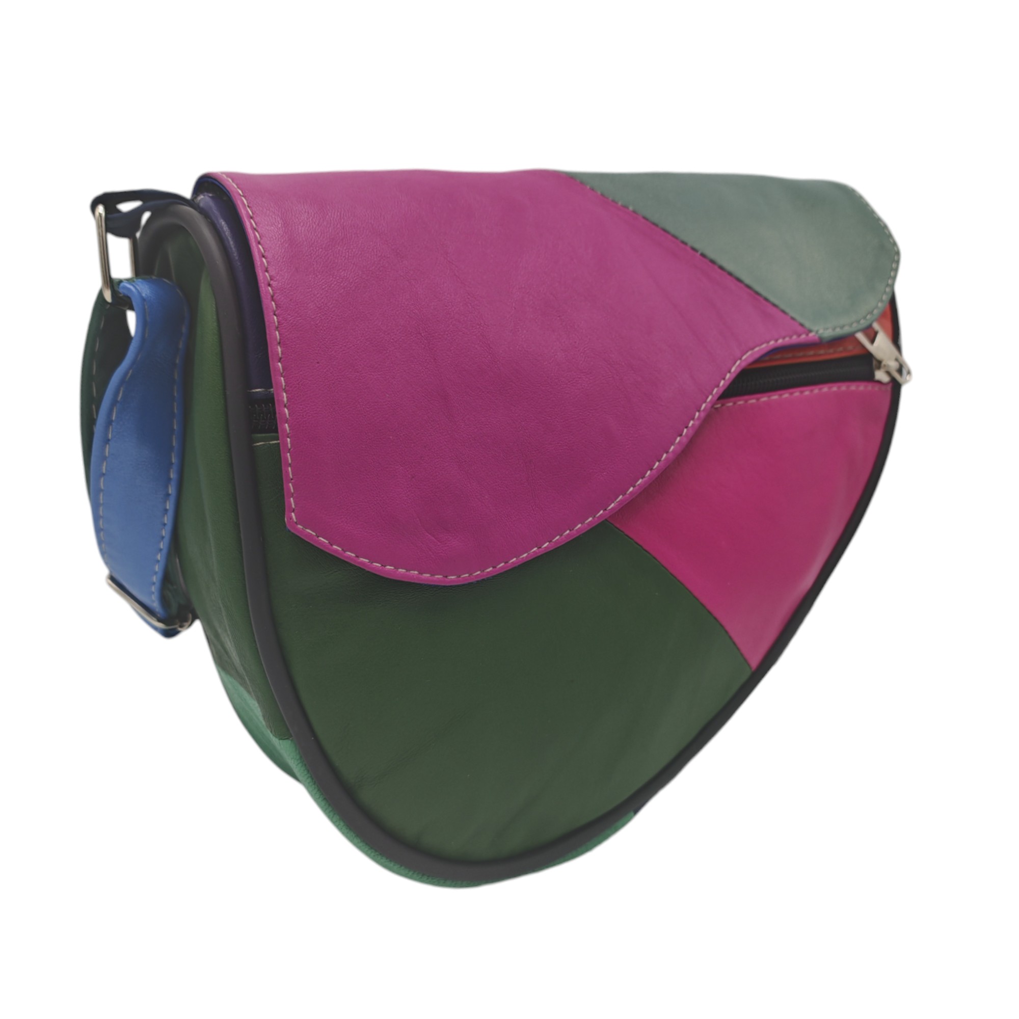 Geanta dama, piele naturala YGV8-8- (1) Geantă damă piele naturală Eclipse - YGV8 – Eleganță și funcționalitate într-un design unic