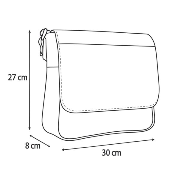 Geantă de damă din piele naturală –Grande Vivienne X60, diferite culori