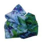 Batic Damă Artistic 70x70 cm – Iriși în vânt (2024-4#1)