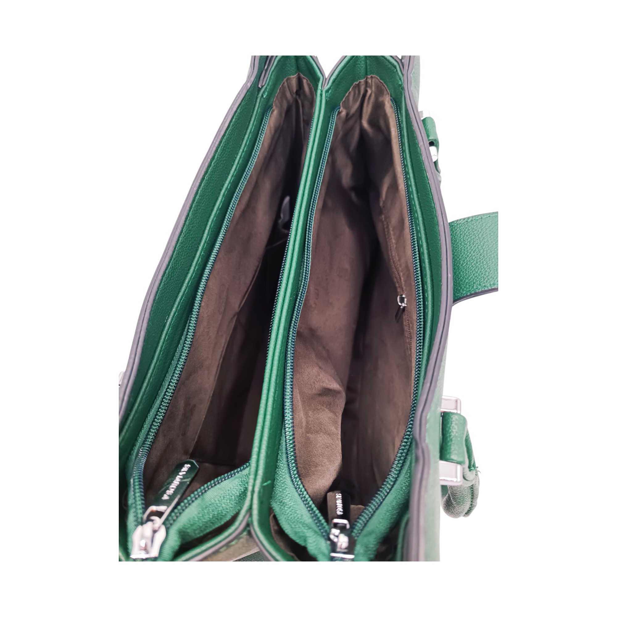 Geanta dama, Silvia Rosa SR25-357J-Verde- (9) Geantă damă elegantă Silvia Rosa SR25-357J, imprimeu brodat, diferite culori