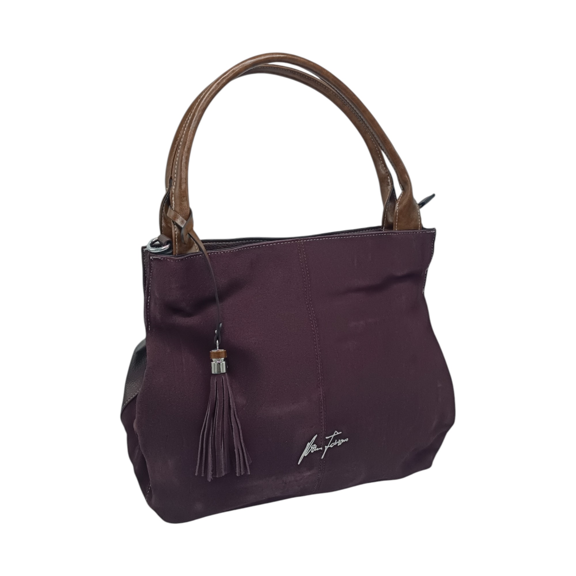 Geantă damă, Velina Fabbiano VF-8239, culoare Coffee