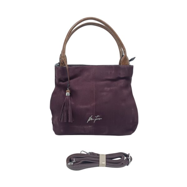 Geantă damă, Velina Fabbiano VF-8239, culoare Coffee