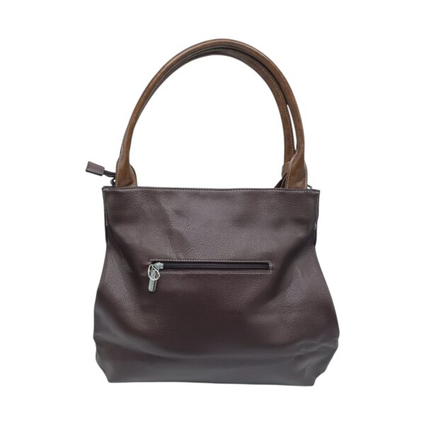 Geantă damă, Velina Fabbiano VF-8239, culoare Coffee