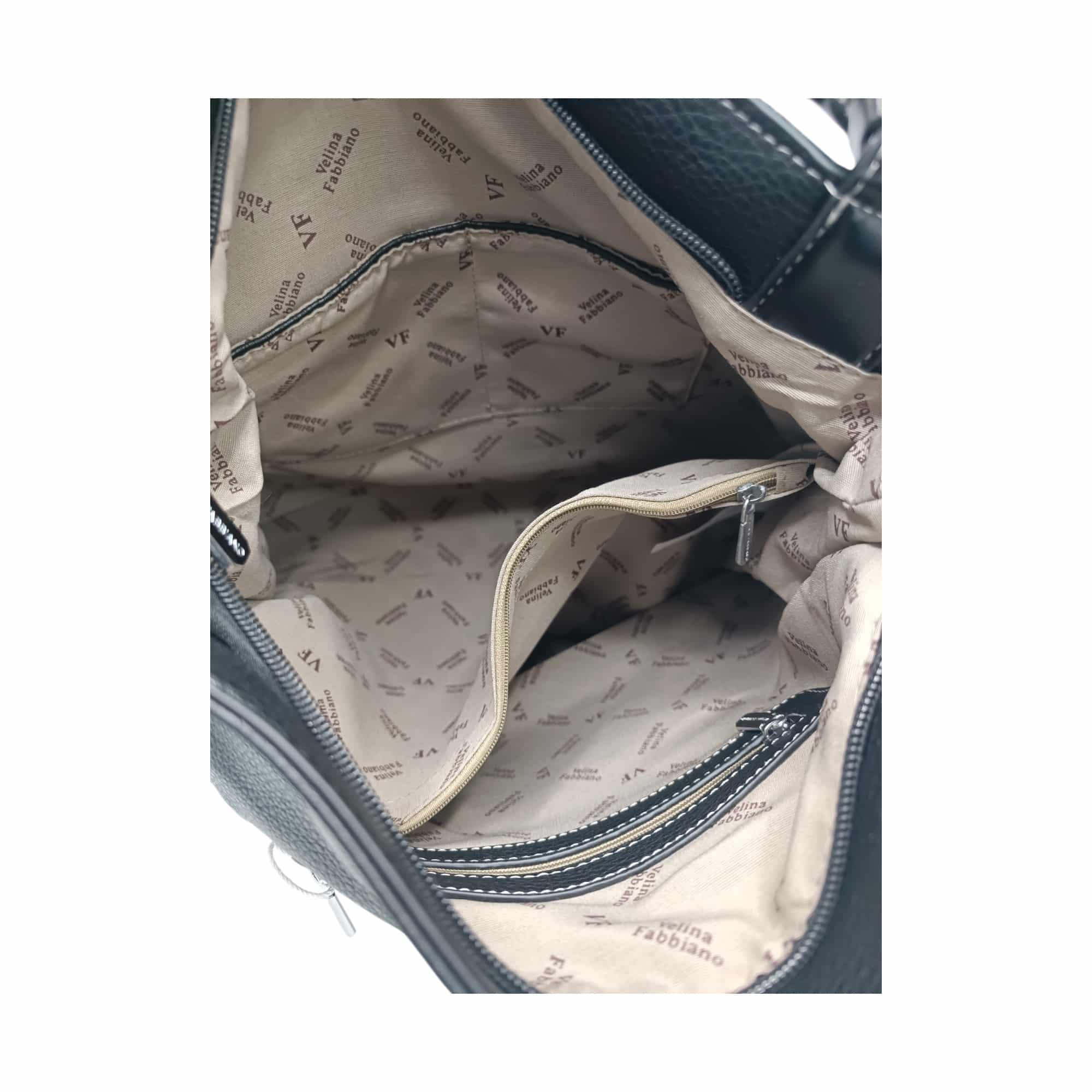 Geantă damă, Velina Fabbiano VF-8239, culoare Coffee