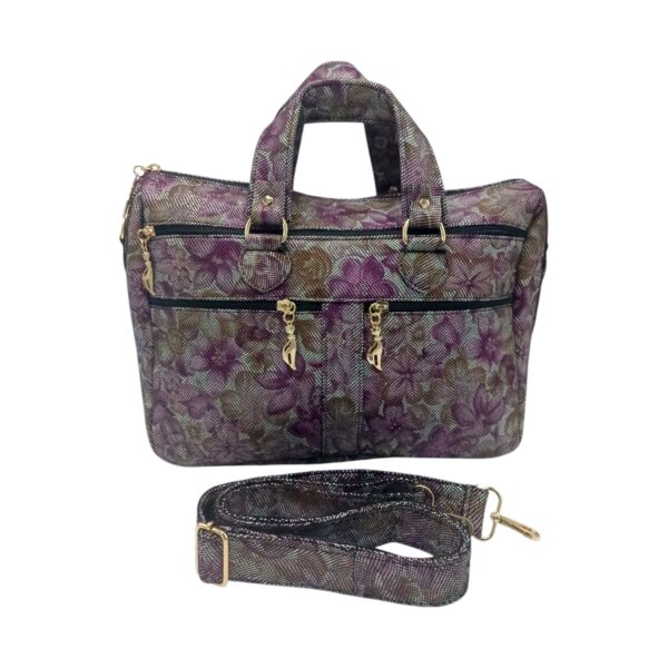 Geantă damă din piele naturală multicoloră Celeste – Model YG110-2