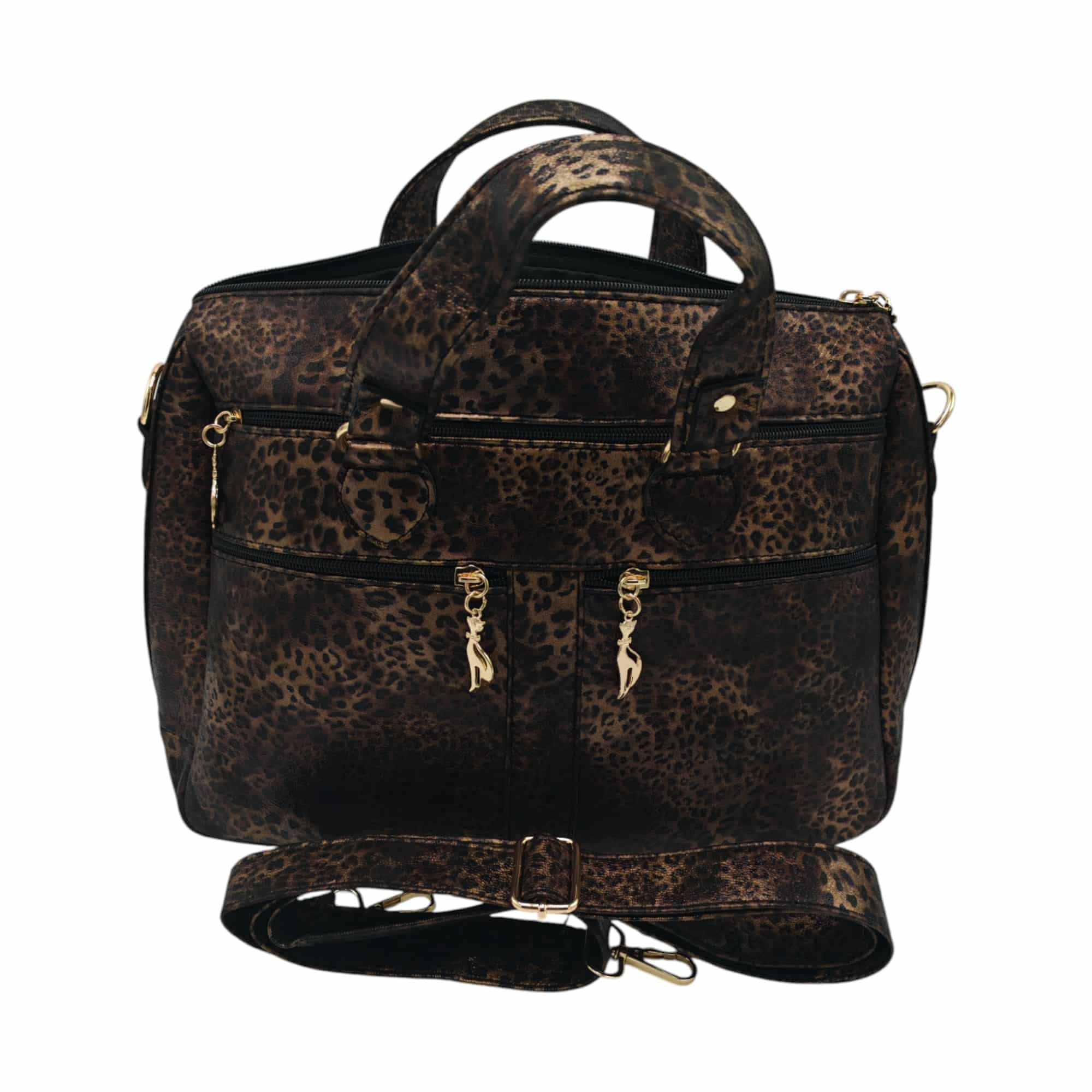 Geantă damă din piele naturală multicoloră Celeste – Model YG110-3