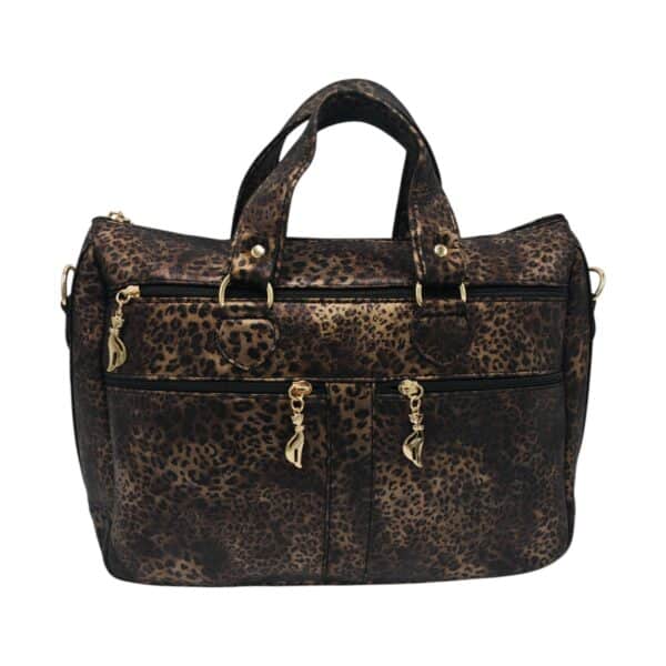 Geantă damă din piele naturală multicoloră Celeste – Model YG110-3