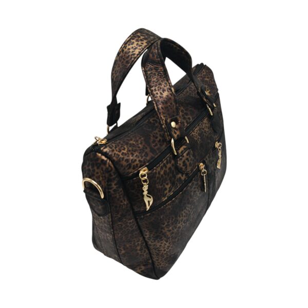 Geantă damă din piele naturală multicoloră Celeste – Model YG110-3