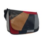 Geanta Dama Unicat Lucia R45X-31, Piele Naturală, Multicolor