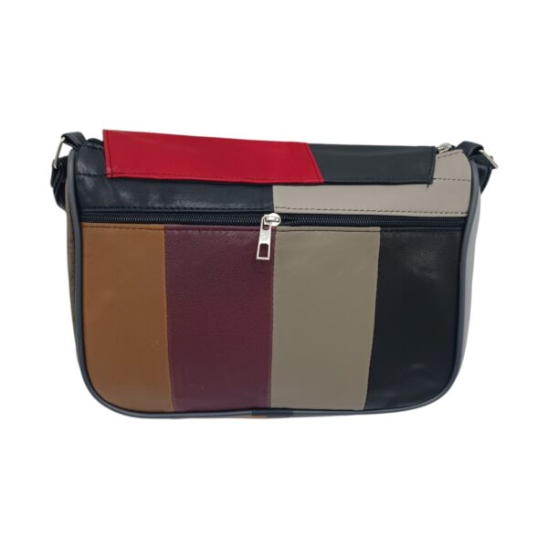 Geanta Dama Unicat Lucia R45X-31, Piele Naturală, Multicolor