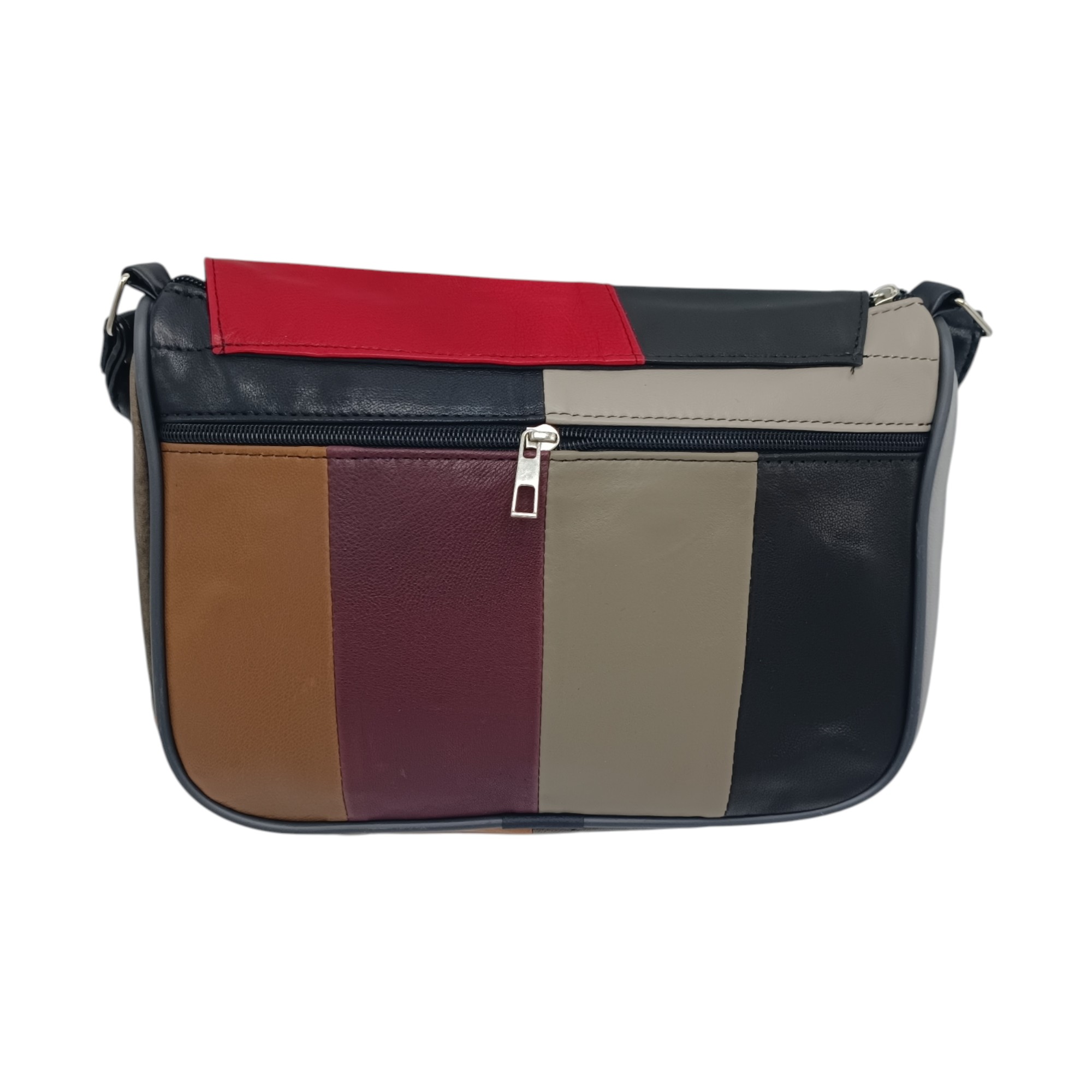 Geanta Dama Unicat Lucia R45X-31, Piele Naturală, Multicolor