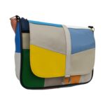 Geanta Dama Unicat-tip postas Lucia R45-AVA, Piele Naturală, Multicolor, diferite culori