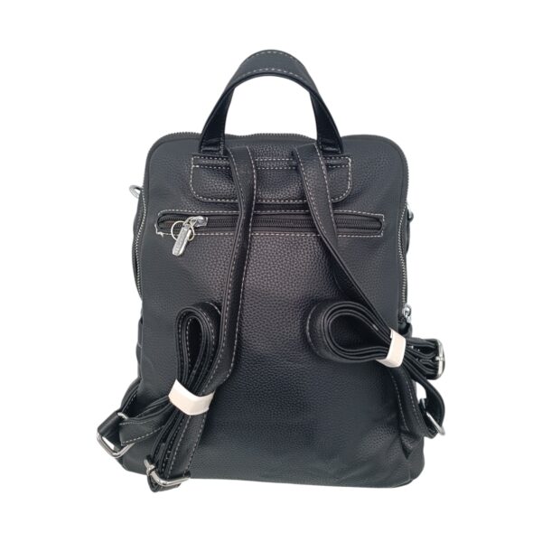 Rucsac damă, multicolor, Silvia Rosa SR25-002H Negru