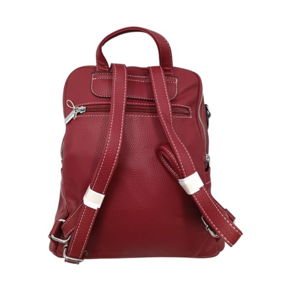Rucsac damă, multicolor, Silvia Rosa SR25-002H Wine