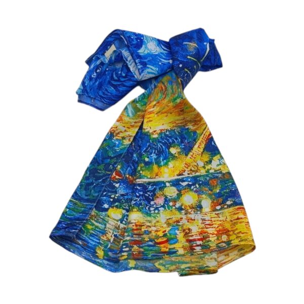 Batic Damă Artistic 70×70 cm - La Tour Dorée (2024-4#7) | Cutie Cadou