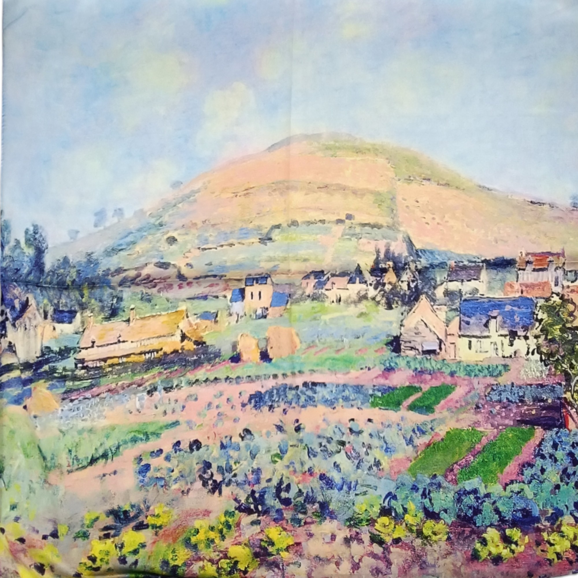 Batic Damă Artistic 70×70 cm – Champ de Lumière (2024-4#8) (2) Batic Damă Artistic 70×70 cm – Champ de Lumière (2024-4#8)