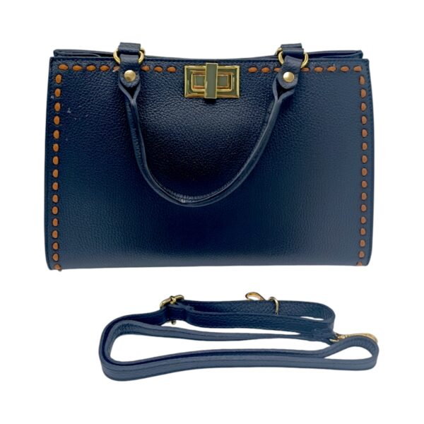 Geantă damă din piele naturală Belle Monique Couture HM510, diferite culori