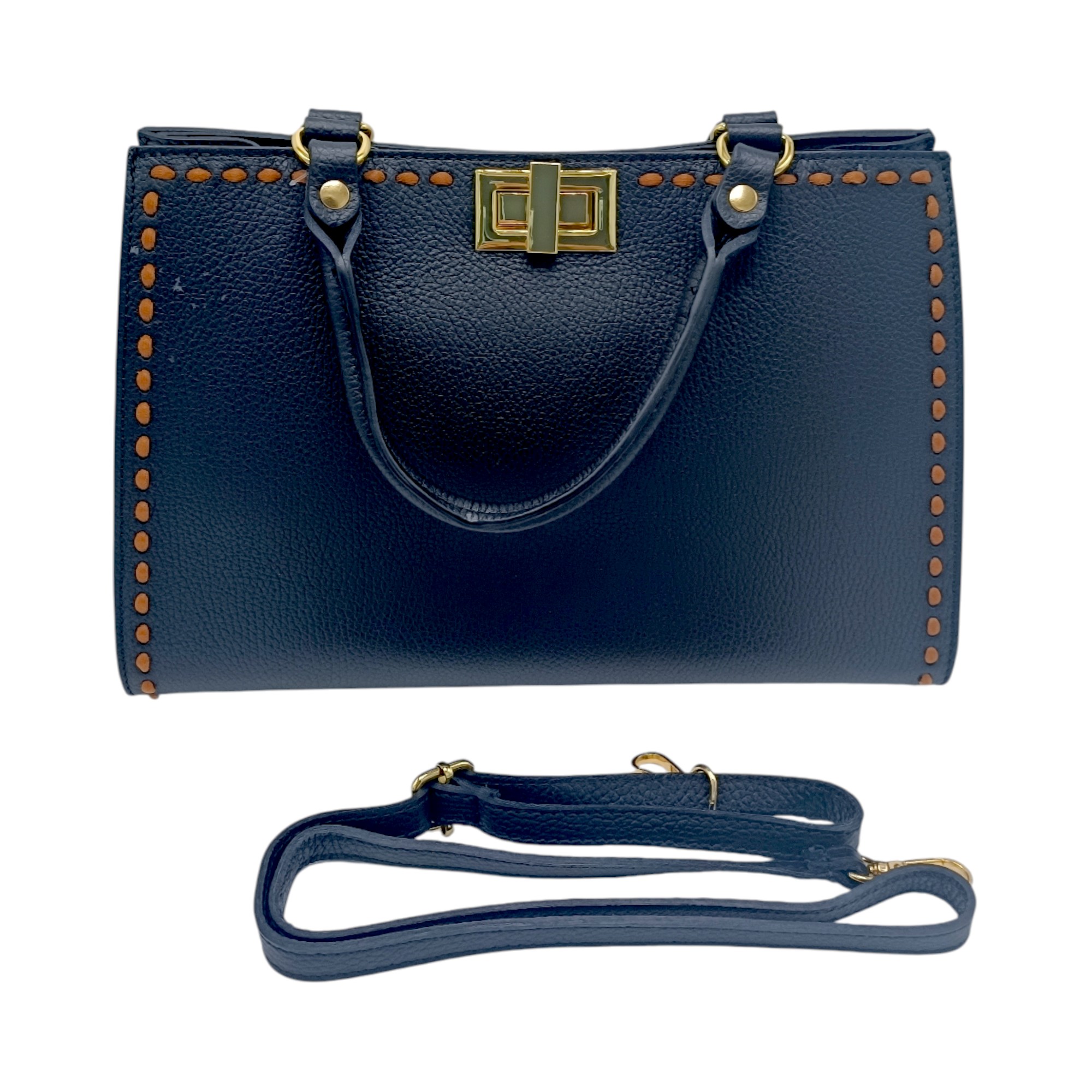 Geantă damă din piele naturală Belle Monique Couture HM510, diferite culori